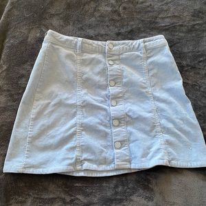 Corduroy skirt
